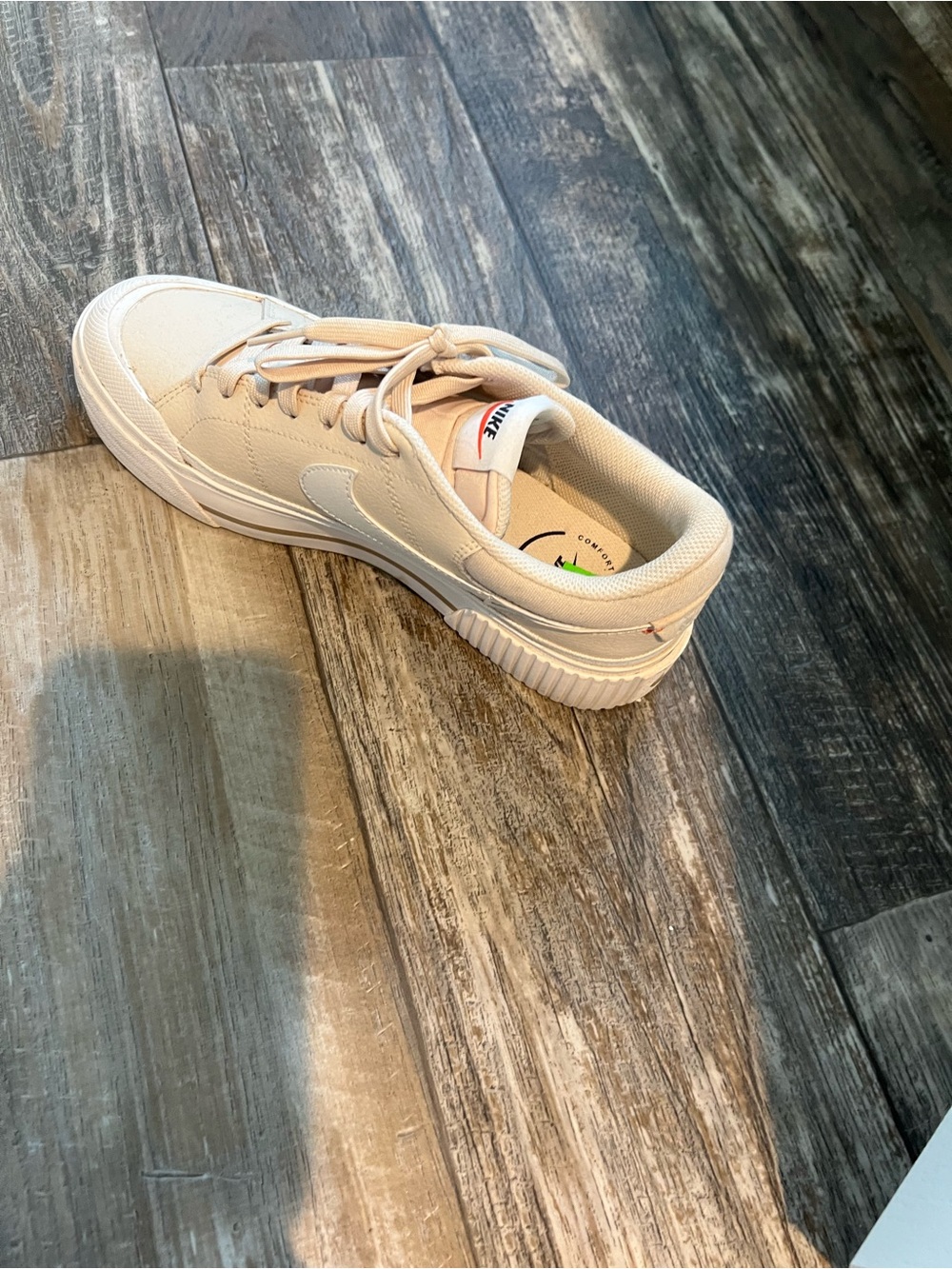 Nike Kids Beige/Tan Low-Top Sneaker